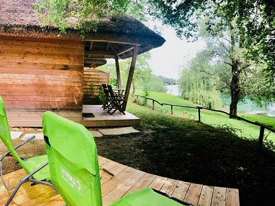 Blik op Camping Bela Krajina