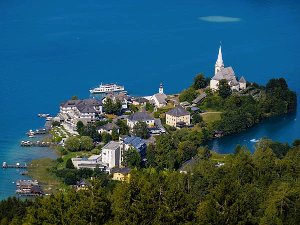 Een foto van het Worthermeer