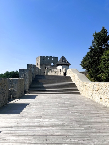 Foto van het kasteel van Celje