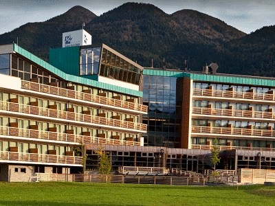 Een zicht op Bohinj Park Eco Hotel